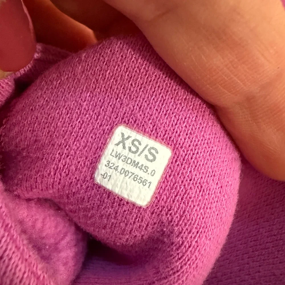 Lululemon Women‎ Scuba Oversized Half-Zip Hoodie XS/S Pink W3DM4S